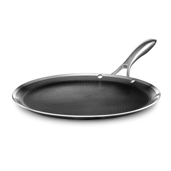 12" Griddle Pan | Stainless Steel Hybrid Cookware | HexClad